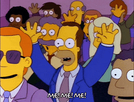 Homer Simpson pick me